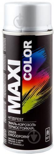 Эмаль аэрозольная термостойкая Maxi Color серебряный 400 мл - фото 3 Эмаль аэрозольная термостойкая Maxi Color серебряный 400 мл - фото 3