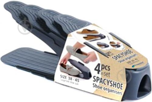 Підставка для взуття 34489-433 SPACYSHOE 38-45 4 шт. антрацит - фото 1