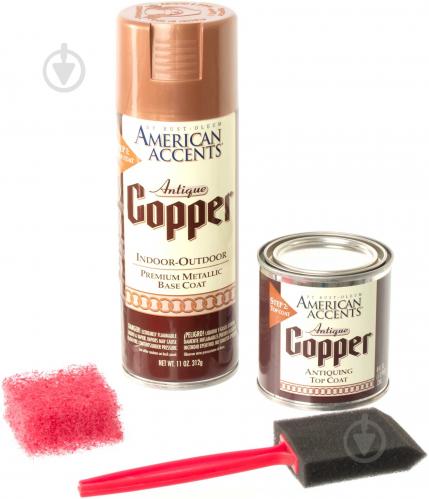 Набір декоративний Antique Copper Rust Oleum антична мідь 576 г - фото 8 Набір декоративний Antique Copper Rust Oleum антична мідь 576 г - фото 8
