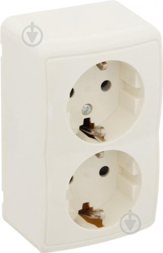 Розетка двойная HausMark Domo крем HSN-SCP.H3C20G2WG-CR - фото 5 Розетка двойная HausMark Domo крем HSN-SCP.H3C20G2WG-CR - фото 5