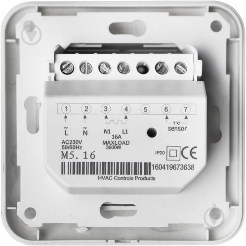 Терморегулятор Heat Plus M5.16 белый (M516W) - фото 7 Терморегулятор Heat Plus M5.16 белый (M516W) - фото 7
