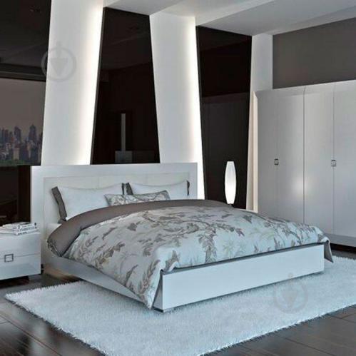 Ліжко Aqua Rodos Karat KRWHBED-LIFT-1600-white-gloss 160x200 см білий глянець - фото 5 Ліжко Aqua Rodos Karat KRWHBED-LIFT-1600-white-gloss 160x200 см білий глянець - фото 5
