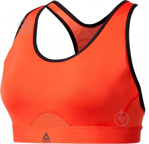 Топ Reebok Hero Power Bra р. S оранжевый CY5019 - фото 3 Топ Reebok Hero Power Bra р. S оранжевый CY5019 - фото 3