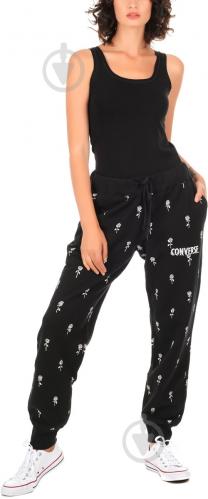 Брюки Converse Essentials Roses Print Pant р. M черный 10007098-001 - фото 5 Брюки Converse Essentials Roses Print Pant р. M черный 10007098-001 - фото 5