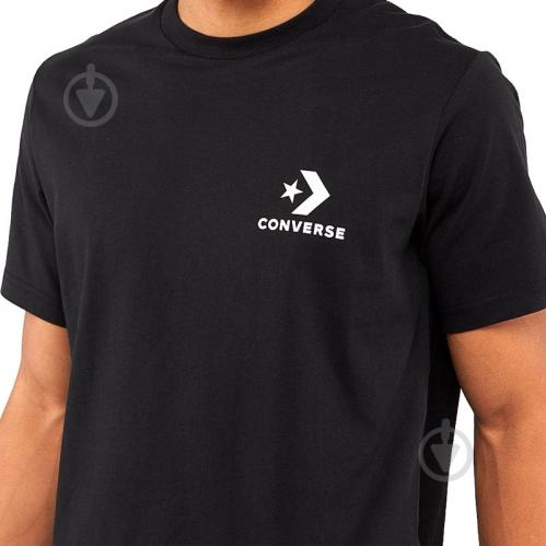 Футболка Converse Left Chest Star Chevron Tee р. S черный 10007886-001 - фото 8 Футболка Converse Left Chest Star Chevron Tee р. S черный 10007886-001 - фото 8