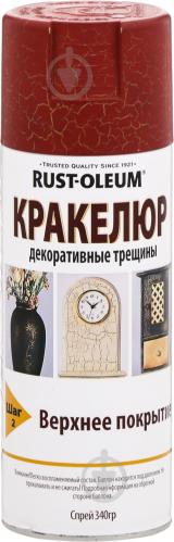 Фарба аерозольна Crackle creations Rust Oleum червоний 312 мл - фото 2 Фарба аерозольна Crackle creations Rust Oleum червоний 312 мл - фото 2