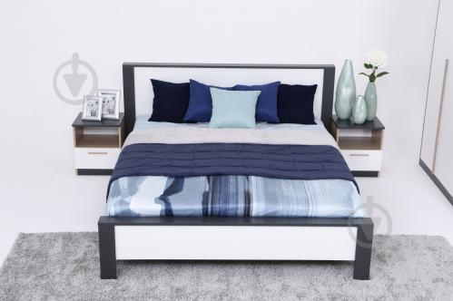 Ліжко Embawood Леді W1600 160x200 см дуб сонома/антрацит - фото 3 Ліжко Embawood Леді W1600 160x200 см дуб сонома/антрацит - фото 3