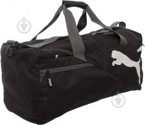Cпортивная сумка Puma Fundamentals Sports Bag M 7339501 черный - фото 7 Cпортивная сумка Puma Fundamentals Sports Bag M 7339501 черный - фото 7