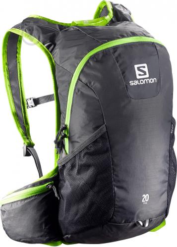 Рюкзак Salomon Trail 20 л серый с зеленым L37998300 - фото 6 Рюкзак Salomon Trail 20 л серый с зеленым L37998300 - фото 6