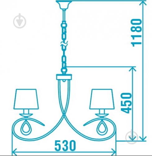 Люстра подвесная Victoria Lighting 3x40 Вт E14 античная бронза Lin/SP3 - фото 8 Люстра подвесная Victoria Lighting 3x40 Вт E14 античная бронза Lin/SP3 - фото 8