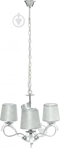 Люстра підвісна Victoria Lighting 3x40 Вт E14 хром/срібло Rosalia/SP3 - фото 8 Люстра підвісна Victoria Lighting 3x40 Вт E14 хром/срібло Rosalia/SP3 - фото 8