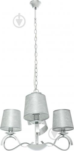 Люстра підвісна Victoria Lighting 3x40 Вт E14 хром/срібло Rosalia/SP3 - фото 6 Люстра підвісна Victoria Lighting 3x40 Вт E14 хром/срібло Rosalia/SP3 - фото 6