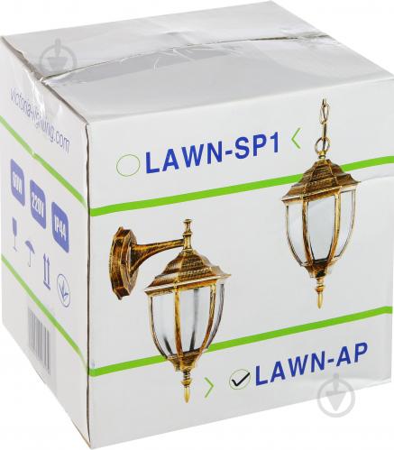 Світильник садовий Victoria Lighting 60 Вт IP44 бронзовий Lawn/AP - фото 5 Світильник садовий Victoria Lighting 60 Вт IP44 бронзовий Lawn/AP - фото 5