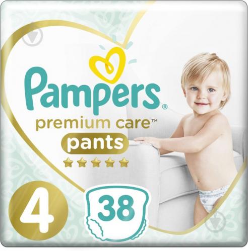 Підгузки-трусики Pampers Premium Care Pants Maxi 4 (9-15 кг) 38 шт. - фото 7 Підгузки-трусики Pampers Premium Care Pants Maxi 4 (9-15 кг) 38 шт. - фото 7