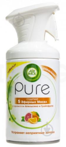 Спрей Air Wick Pure с ароматом Апельсина и грейпфрута 250 мл - фото 2 Спрей Air Wick Pure с ароматом Апельсина и грейпфрута 250 мл - фото 2