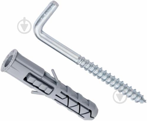 Дюбель распорный с L-крюком 12x60 мм 4 шт Expert Fix - фото 2 Дюбель распорный с L-крюком 12x60 мм 4 шт Expert Fix - фото 2