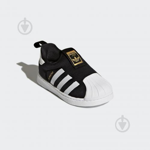 ᐉ Кросівки Adidas SUPERSTAR 360 I S82711 р.EUR 24 чорний • Краща ціна в  Києві, Україні • Купити в Епіцентрі