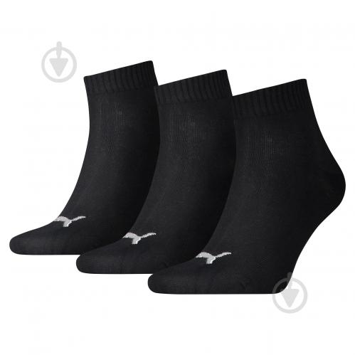 Носки Puma PUMA UNISEX QUARTER PLAIN 3P 90697832 р. 43-46 черный - фото 2 Носки Puma PUMA UNISEX QUARTER PLAIN 3P 90697832 р. 43-46 черный - фото 2