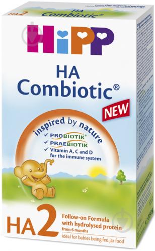 Сухая молочная смесь Hipp гипоаллергенная HA Combiotic 2 350 г 9062300133575 - фото 2 Сухая молочная смесь Hipp гипоаллергенная HA Combiotic 2 350 г 9062300133575 - фото 2