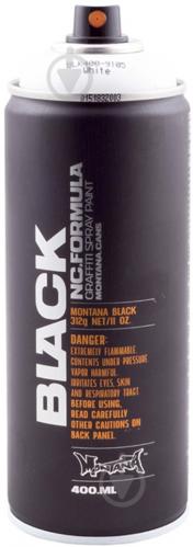 Фарба аерозольна Montana BLACK 9105 білий мат 400 мл - фото 2 Фарба аерозольна Montana BLACK 9105 білий мат 400 мл - фото 2