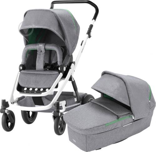 Коляска универсальная 2 в 1 Britax GO NEXT 2 Dynamic Grey/White 2000027971 - фото 11 Коляска универсальная 2 в 1 Britax GO NEXT 2 Dynamic Grey/White 2000027971 - фото 11