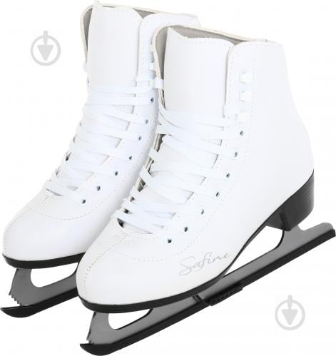 White 41 TECNOPRO Womens Susanne Felt 1.0 Ice Skate Shoes 