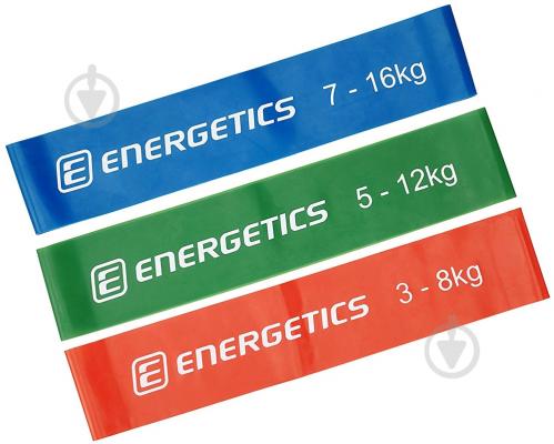 Набор мини-лент для фитнеса Energetics 3 шт. 256902 - фото 3 Набор мини-лент для фитнеса Energetics 3 шт. 256902 - фото 3
