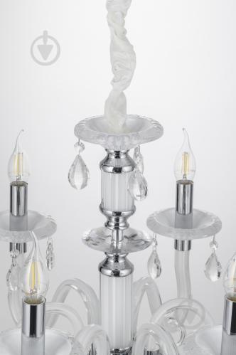 Люстра подвесная Victoria Lighting 6x40 Вт E14 белый Arumi/SP6 - фото 27 Люстра подвесная Victoria Lighting 6x40 Вт E14 белый Arumi/SP6 - фото 27