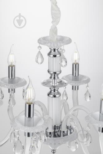Люстра подвесная Victoria Lighting 6x40 Вт E14 белый Arumi/SP6 - фото 24 Люстра подвесная Victoria Lighting 6x40 Вт E14 белый Arumi/SP6 - фото 24