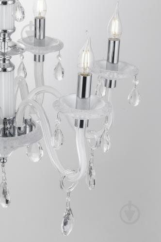 Люстра подвесная Victoria Lighting 6x40 Вт E14 белый Arumi/SP6 - фото 23 Люстра подвесная Victoria Lighting 6x40 Вт E14 белый Arumi/SP6 - фото 23