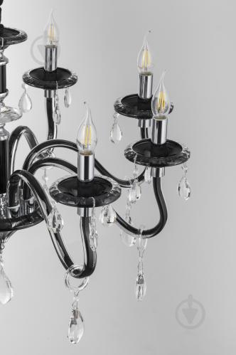 Люстра подвесная Victoria Lighting 8x40 Вт E14 черный Arumi/SP8 - фото 19 Люстра подвесная Victoria Lighting 8x40 Вт E14 черный Arumi/SP8 - фото 19