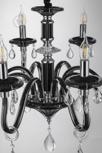 Люстра подвесная Victoria Lighting 8x40 Вт E14 черный Arumi/SP8 - фото 23 Люстра подвесная Victoria Lighting 8x40 Вт E14 черный Arumi/SP8 - фото 23