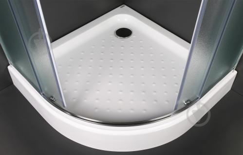 Душевая кабина EGO Quadrant Fine 90x90 профиль хром,стекло матовое - фото 8 Душевая кабина EGO Quadrant Fine 90x90 профиль хром,стекло матовое - фото 8