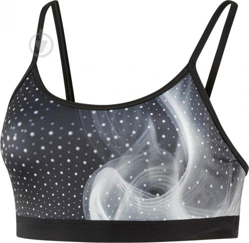 Топ Reebok Padded Bra р. M черный BR2674 - фото 3 Топ Reebok Padded Bra р. M черный BR2674 - фото 3