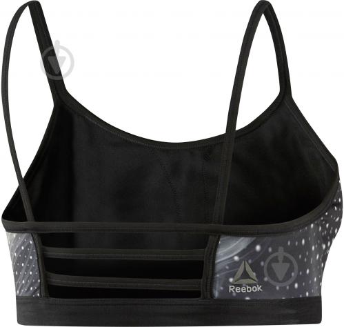 Топ Reebok Padded Bra р. M черный BR2674 - фото 4 Топ Reebok Padded Bra р. M черный BR2674 - фото 4