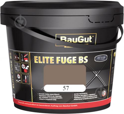 Фуга BauGut Elite BS 57 5 кг коричневый - фото 2 Фуга BauGut Elite BS 57 5 кг коричневый - фото 2