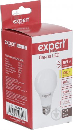 Лампа світлодіодна Expert Light 10.5 Вт A60 матова E27 220 В 3000 К - фото 5 Лампа світлодіодна Expert Light 10.5 Вт A60 матова E27 220 В 3000 К - фото 5