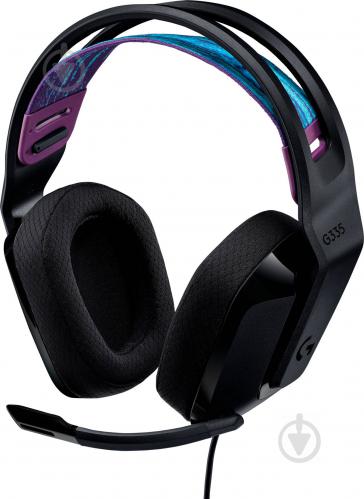 Гарнітура ігрова Logitech G335 Wired Gaming Headset black (981-000978) - фото 1