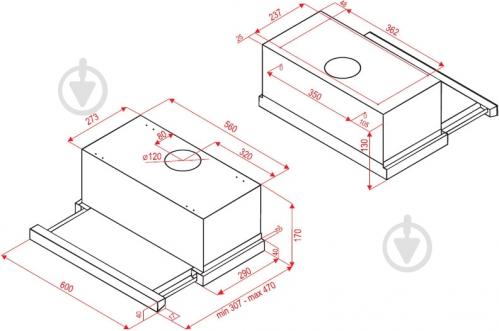 Витяжка Perfelli TL 6111 W - фото 14 Витяжка Perfelli TL 6111 W - фото 14