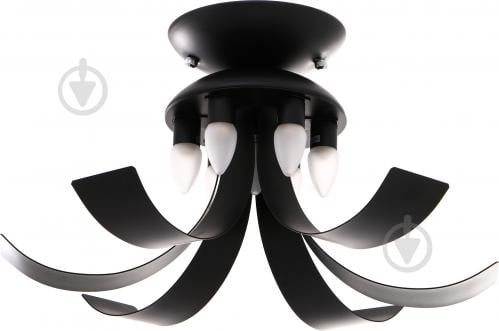 Люстра потолочная Victoria Lighting 7x40 Вт G9 черный Fountain/PL6+1 - фото 4 Люстра потолочная Victoria Lighting 7x40 Вт G9 черный Fountain/PL6+1 - фото 4
