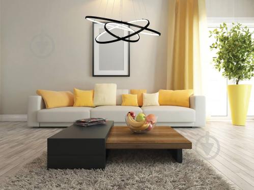 Люстра светодиодная Victoria Lighting 135 Вт черный Lanzo/SP3 black - фото 8 Люстра светодиодная Victoria Lighting 135 Вт черный Lanzo/SP3 black - фото 8