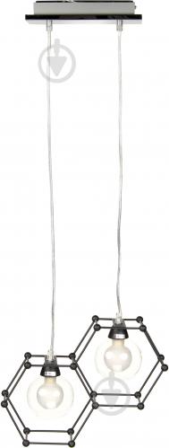 Подвес Victoria Lighting 2x40 Вт G9 черный Honeycomb/SP2 - фото 4 Подвес Victoria Lighting 2x40 Вт G9 черный Honeycomb/SP2 - фото 4