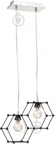 Подвес Victoria Lighting 2x40 Вт G9 черный Honeycomb/SP2 - фото 5 Подвес Victoria Lighting 2x40 Вт G9 черный Honeycomb/SP2 - фото 5