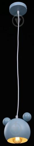 Подвес Accento lighting Micky 1x40 Вт E27 голубой - фото 5 Подвес Accento lighting Micky 1x40 Вт E27 голубой - фото 5