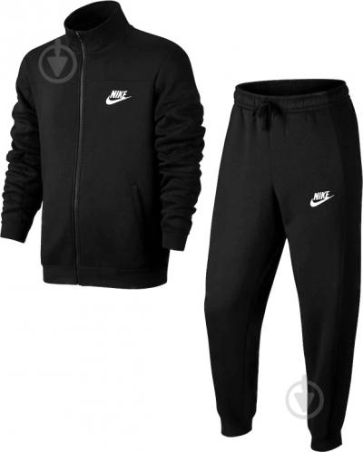 Костюм Nike M NSW TRK SUIT FLC 861776-010 р. L черный - фото 2 Костюм Nike M NSW TRK SUIT FLC 861776-010 р. L черный - фото 2