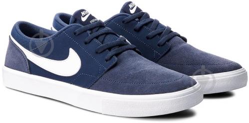 Кроссовки Nike SB PORTMORE II SOLAR 880266-410 р. 10 синий - фото 8 Кроссовки Nike SB PORTMORE II SOLAR 880266-410 р. 10 синий - фото 8