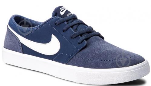 Кроссовки Nike SB PORTMORE II SOLAR 880266-410 р. 10 синий - фото 9 Кроссовки Nike SB PORTMORE II SOLAR 880266-410 р. 10 синий - фото 9