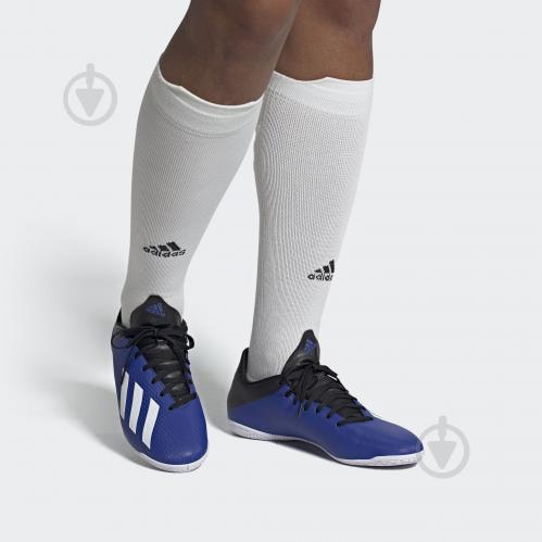 ᐉ Футзальная обувь Adidas X 19.4 IN EF1619 р.UK 8,5 синий • Купить в Киеве,  Украине • Лучшая цена в Эпицентре