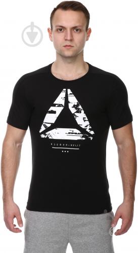 Футболка Reebok Wor C Graphic Tee р. L черный BK4706 - фото 4 Футболка Reebok Wor C Graphic Tee р. L черный BK4706 - фото 4
