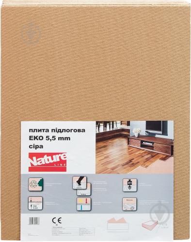 Плита підлогова підкладкова King Floor ЕКО Nature Line 5,5x790x590 мм - фото 1